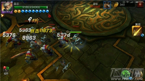 全民无双体验服黄忠光环测试方法分享  (5)