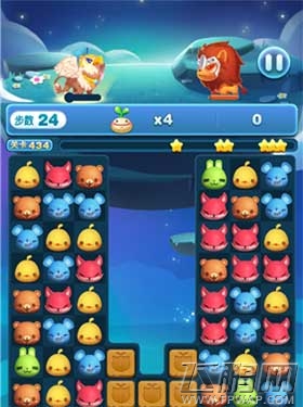 天天爱消除冒险模式434关三星通关方法 (2)