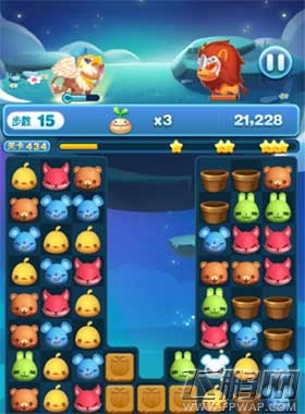 天天爱消除冒险模式434关三星通关方法 (3)