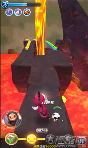 天天酷跑3D第49关怎么通关 第49关三星通关攻略 (3)