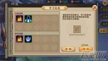 蜀山战纪之剑侠传奇灵宠技能选择攻略 (1)