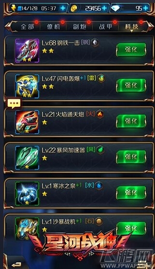 星河战神科技哪家强 科技选择攻略 (1)