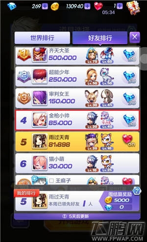 天天酷跑3D极限排行榜介绍 (3)