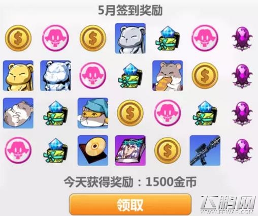 崩坏学园2五月签到奖励表一览 五月有哪些签到奖励 (1)
