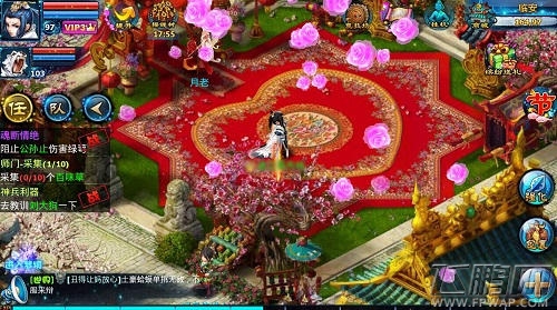 《神雕侠侣》手游在CJ现场开设竞技台