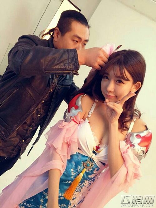 吴倩领衔手游《三国之乱舞》 女将COS幕后花絮抢先曝 (10)