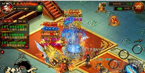 狂战天下今日10时不删档内测 万人同屏激战沙城 (3)