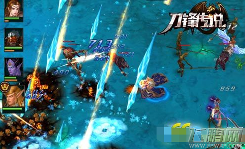 刀锋传说指尖上的动作盛宴 简单粗暴重格斗 (3)