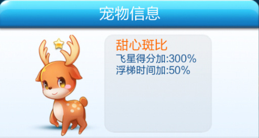 天天酷跑甜心斑比