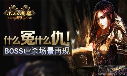 什么冤什么仇！ 小小魔兽BOSS虐杀场景再现 (1)