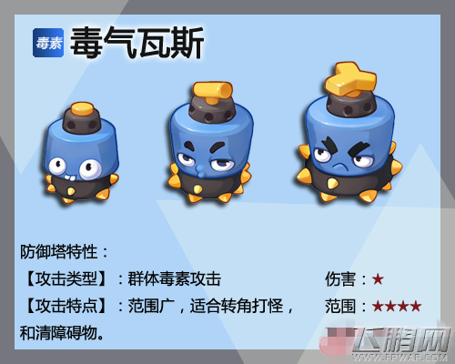 塔防萌主范围毒素防御塔毒气瓦斯 (1)