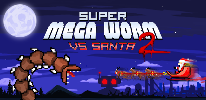 超级蠕虫大战圣诞老人2(Super Mega Worm Vs Santa 2)