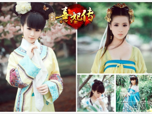 全网最美“甄嬛”惊艳代言《熹妃传》今日全平台公测 (2)