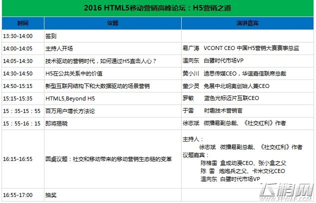2016HTML5移动生态大会即将开幕 必看的完整议程 (3) 2016HTML5移动生态大会即将开幕 必看的完整议程 (3)
