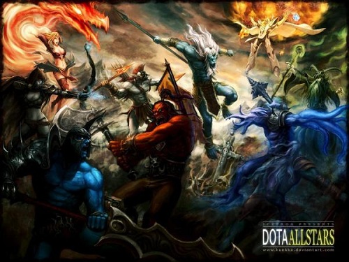 致敬还留在dota1的大神 虎牙直播荒年冰女拆泉水 (1)