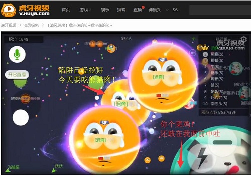 进化球球环境人人有责 虎牙直播清风制裁代练队伍 (2)