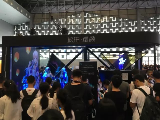 虚拟偶像琥珀虚颜确认参展2018CAWAE (5)