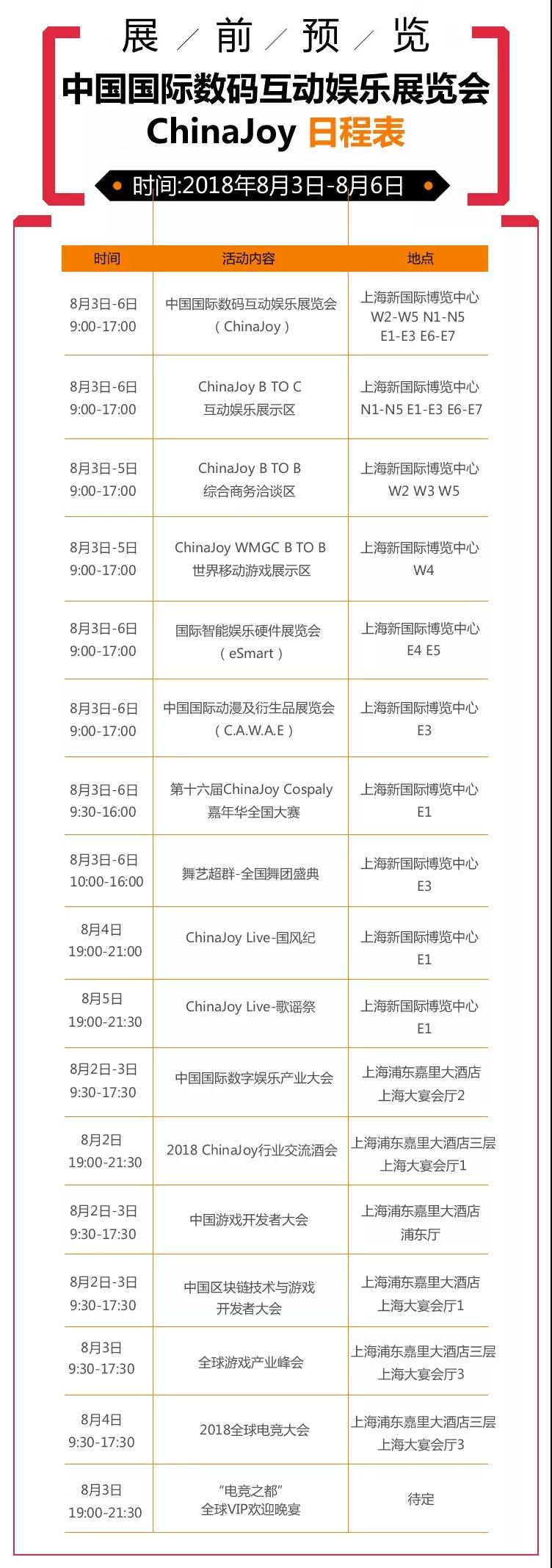 2018年第十六届ChinaJoy展前预览（综合信息篇）正式发布！ (2)