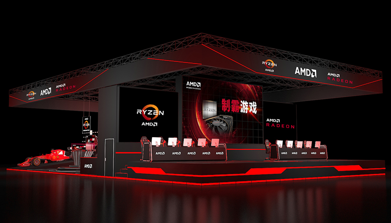制霸游戏！AMD全芯出击ChinaJoy2018 (2)
