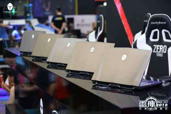 ChinaJoy2018 雷神的新品是扔在水里发布的 (4)