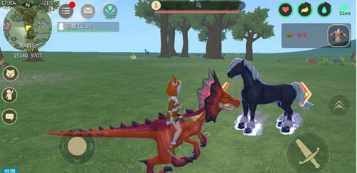 创造与魔法黑马怎么驯服