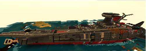 迷你世界银河战舰地图分享