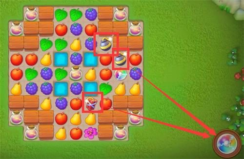 彩虹炸弹如何充能 《梦幻花园》特殊道具使用技巧 (2) 彩虹炸弹如何充能 《梦幻花园》特殊道具使用技巧 (2)