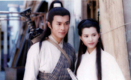 “神仙姑姑”李若彤组图上热搜 《杨过与小龙女》揭秘照片真正来源 (2)