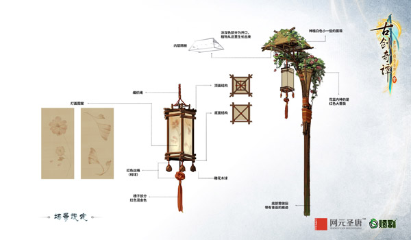 花下重门 《古剑奇谭三》城镇场景鄢陵曝光 (3) 花下重门 《古剑奇谭三》城镇场景鄢陵曝光 (3)
