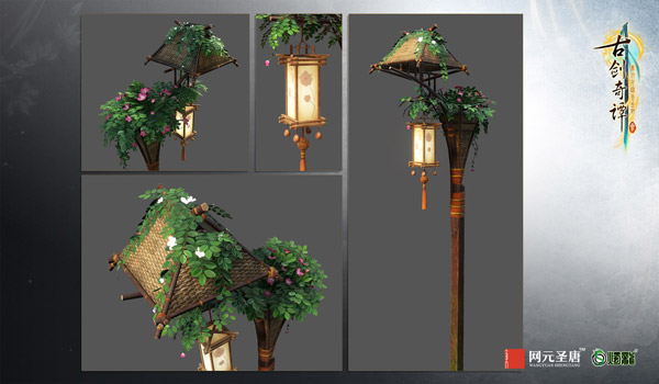 花下重门 《古剑奇谭三》城镇场景鄢陵曝光 (4) 花下重门 《古剑奇谭三》城镇场景鄢陵曝光 (4)