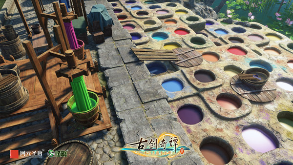 花下重门 《古剑奇谭三》城镇场景鄢陵曝光 (9) 花下重门 《古剑奇谭三》城镇场景鄢陵曝光 (9)