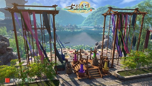 花下重门 《古剑奇谭三》城镇场景鄢陵曝光 (10) 花下重门 《古剑奇谭三》城镇场景鄢陵曝光 (10)