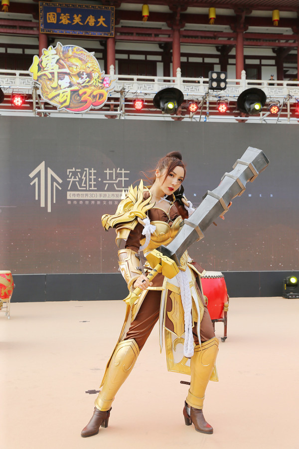 现身西安《传奇世界3D》发布会的人气天王竟然是他! (12)