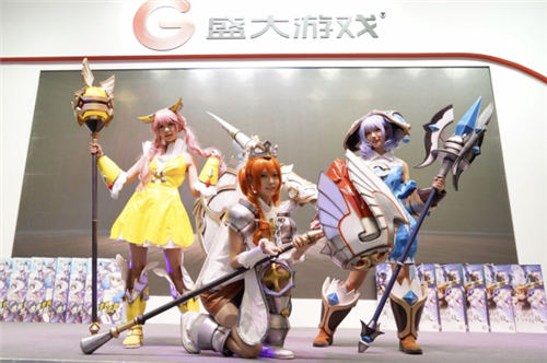 集结“全明星阵容” 盛大游戏出击2018CCG (1)