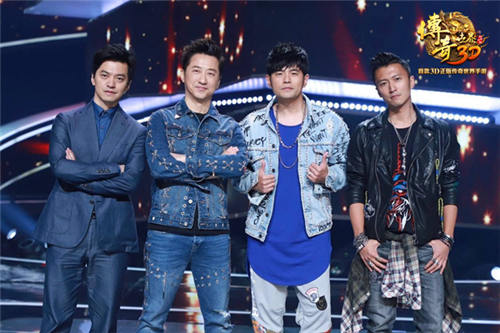 谢霆锋为你转身《传奇世界3D》代言人登场中国新歌声 (3)