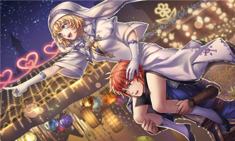 灯初上夜未央《姬魔恋战纪》夜市游行