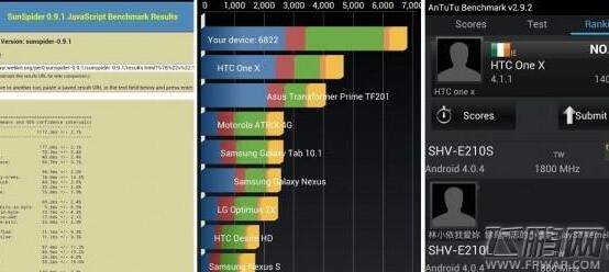HTC One X Android 4.1 JellyBean 胜 Galaxy S III (1)