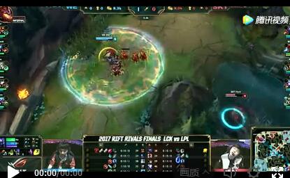 2017lplvslck视频回顾 洲际赛亚洲区总决赛第二场WEvsSKT视频
