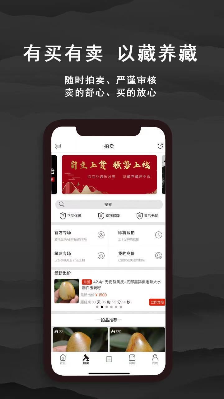 爱籽玉拍卖