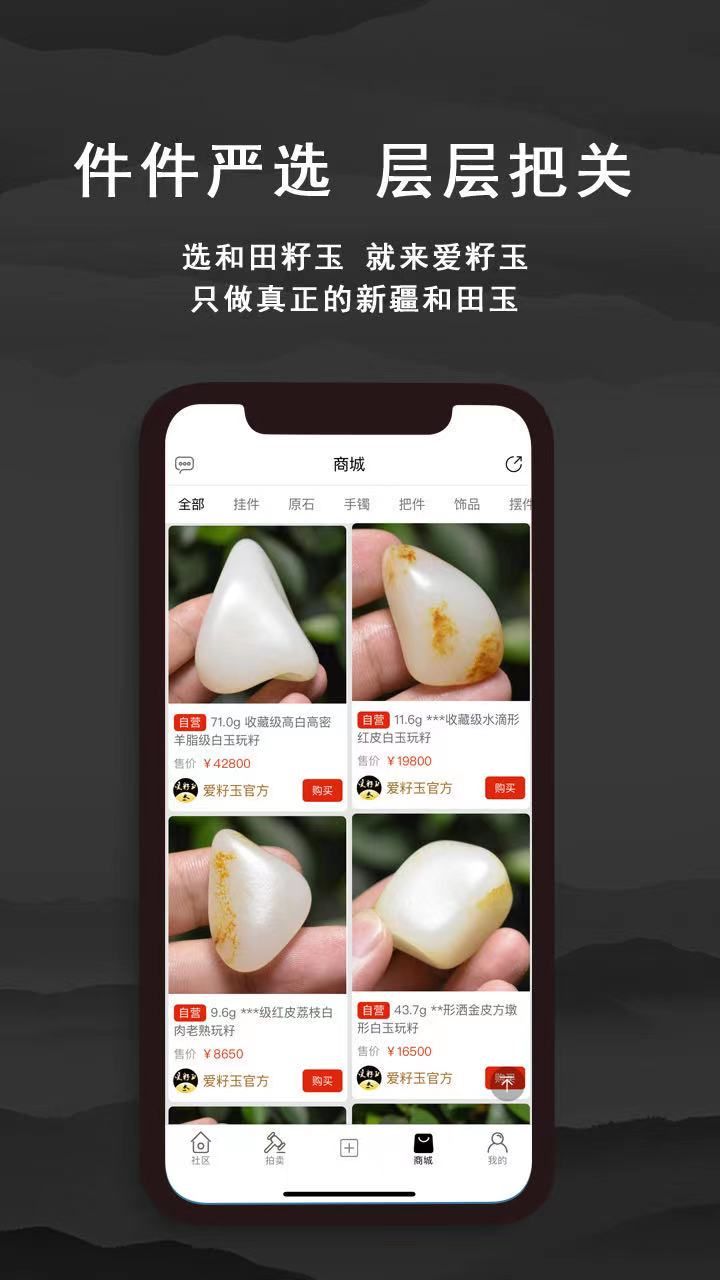 爱籽玉拍卖