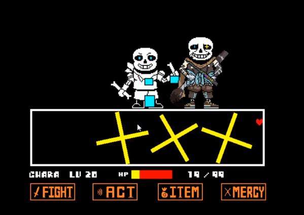 sans fight模拟器 (1)