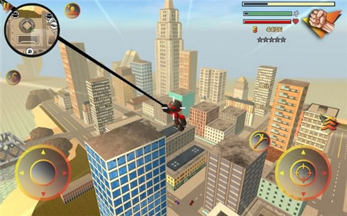 火柴人绳索英雄中文破解版(Stickman Rope Hero)