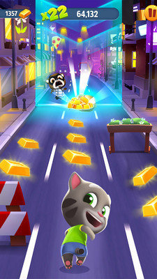 汤姆猫跑酷2020年最新版(Talking Tom Gold Run)