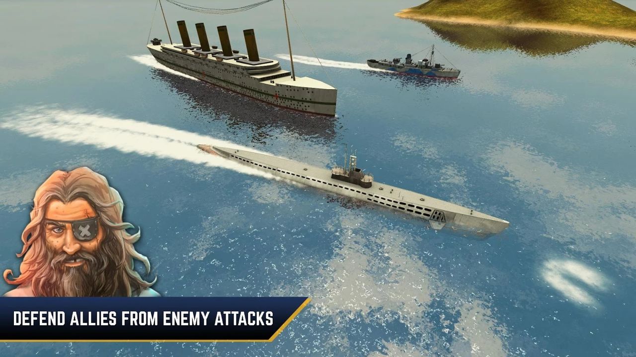 敌方水域：潜艇与战舰安卓版(Enemy Waters)
