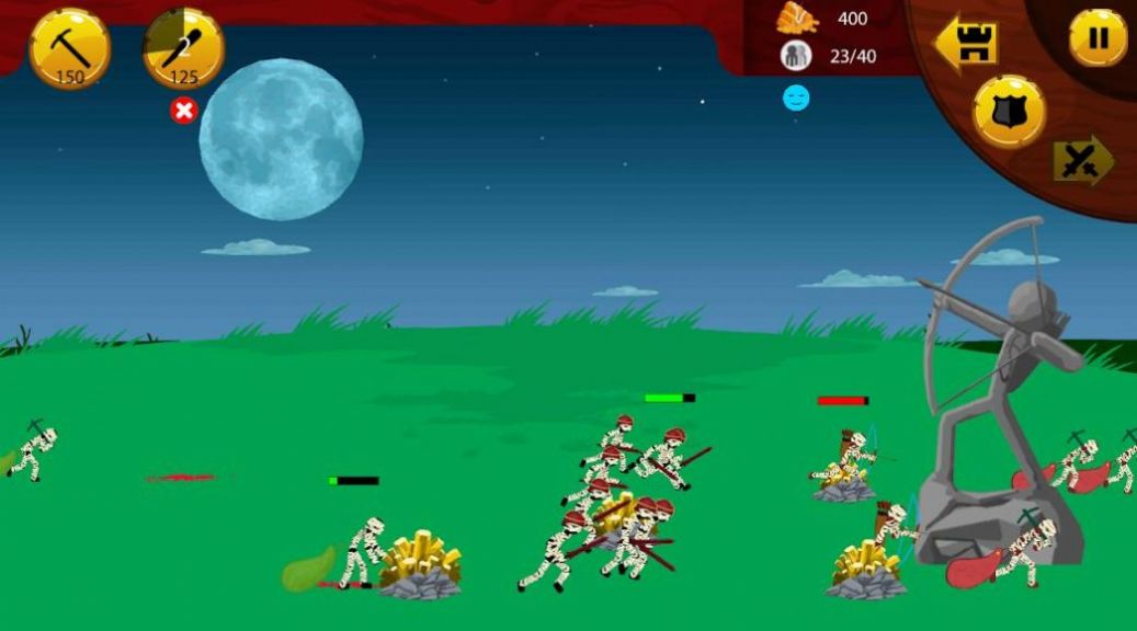 火柴人战争: 僵尸大战(Stick Battle: Zombie War)
