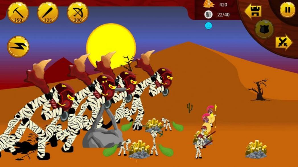 火柴人战争: 僵尸大战(Stick Battle: Zombie War)