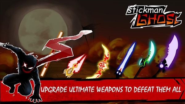 火柴人战士忍者突击(Stickman Ghost)