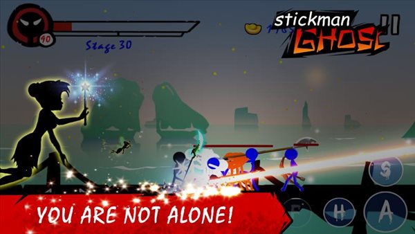 火柴人战士忍者突击(Stickman Ghost)