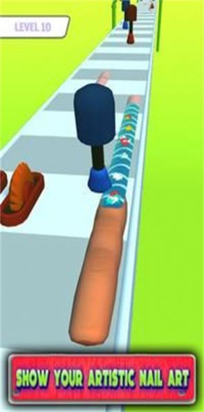 指甲堆叠跑酷沙龙(Nail Stack Run Rush Salon 3D)
