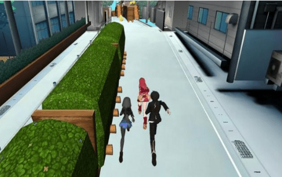 高中少女跑酷中文破解版(HighSchool Ninja Run)